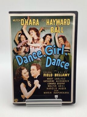 Dance, Girl, Dance DVD 2007 Lucille Ball Musical Burlesque Dancing